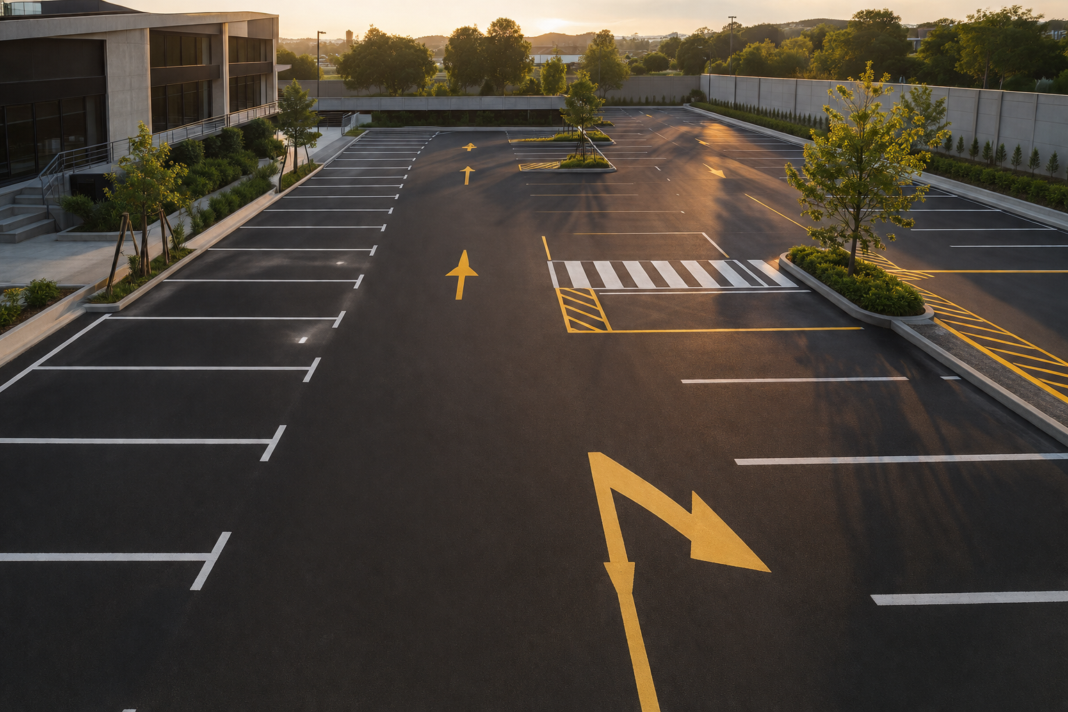 Pintura de Faixas e Estacionamento Provia